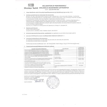 Geotkanina drogowa 15/18kN PP POLIPROPYLENOWA 525cm. 5,25m x 15 mb.=78m2